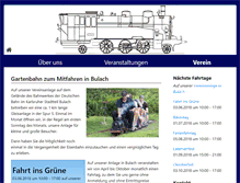 Tablet Screenshot of dampflokfreunde.com